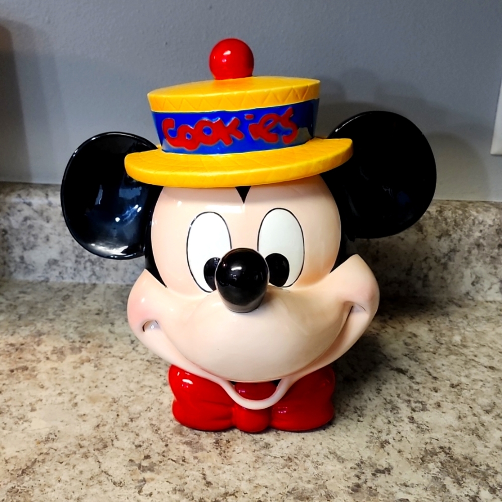Authentic Vintage Mickey Cookie Jar